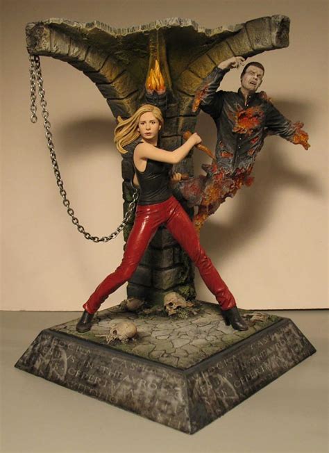 buffy the vampire slayer figures|buffy the vampire slayer statue.